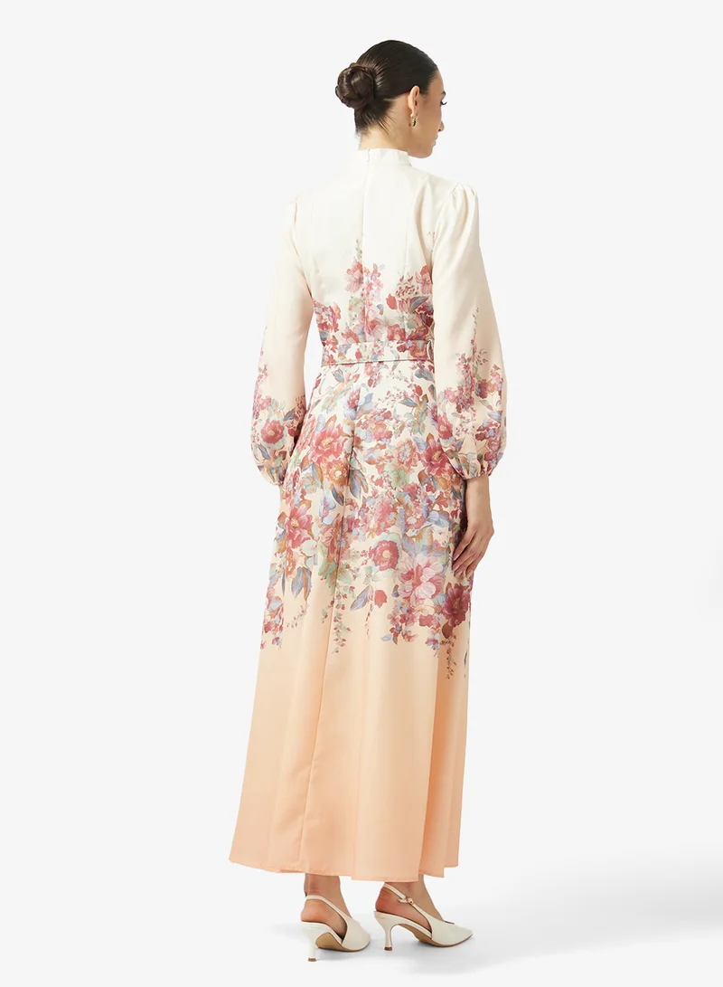 Khizana Floral Print Dress