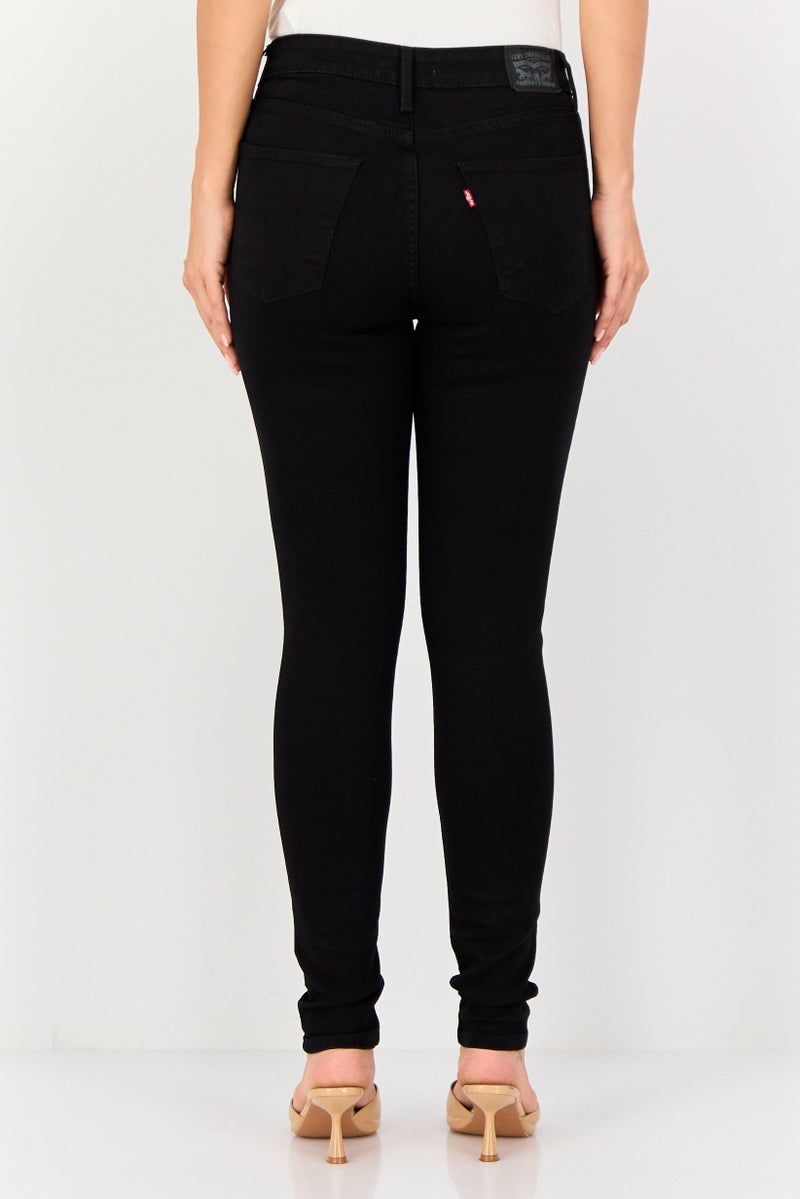 Levi's Women Regular Fit Solid Stretchable Denim, Black - Image 2