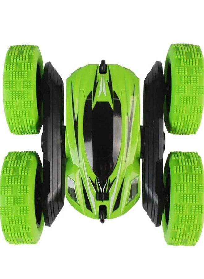 RC Super Stunt Race Car - Green - Image 1