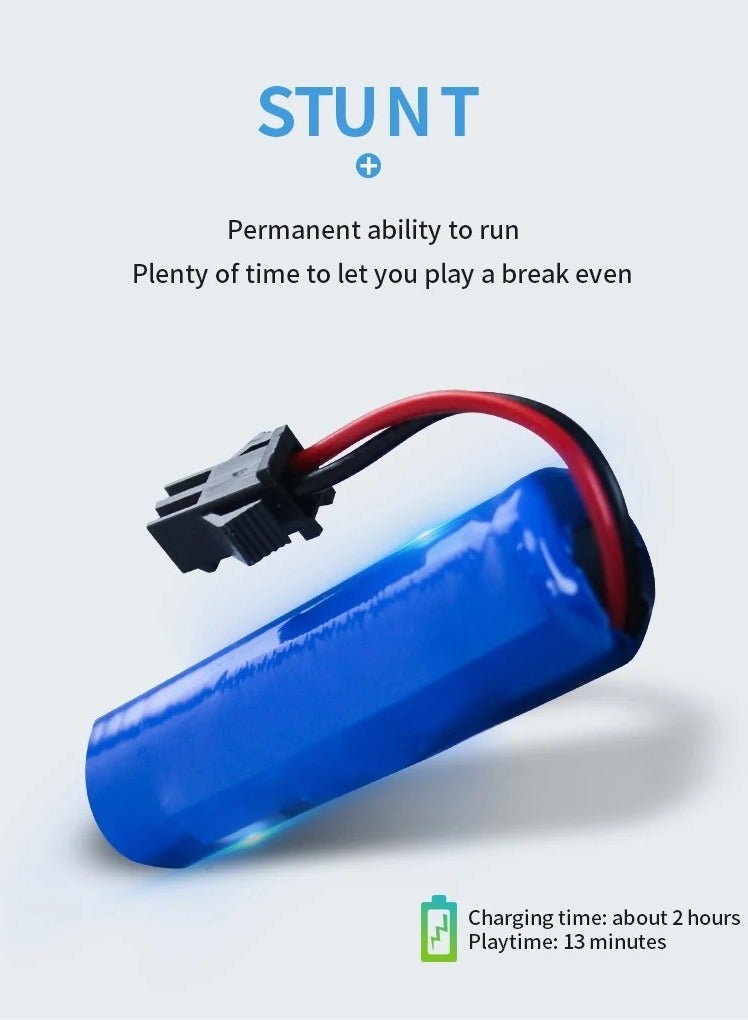 RC Super Stunt Race Car - Green - Image 3