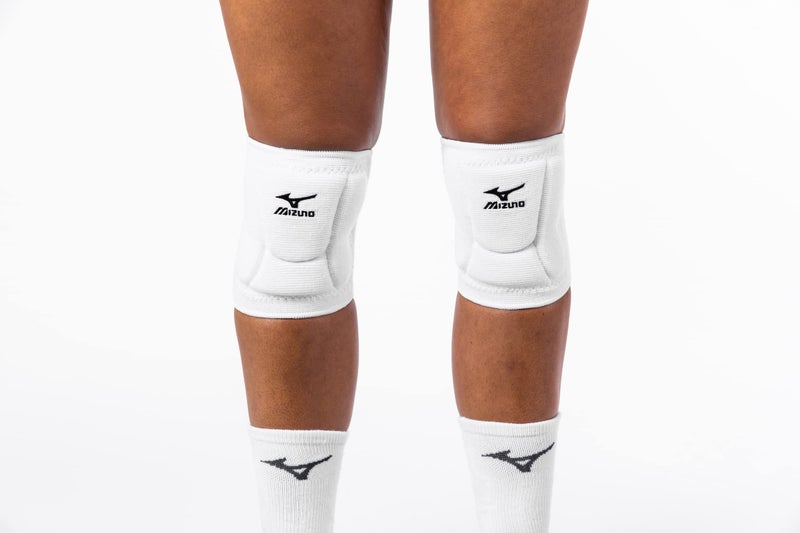 Mizuno LR6 Volleyball Kneepad, White, Small - Image 4