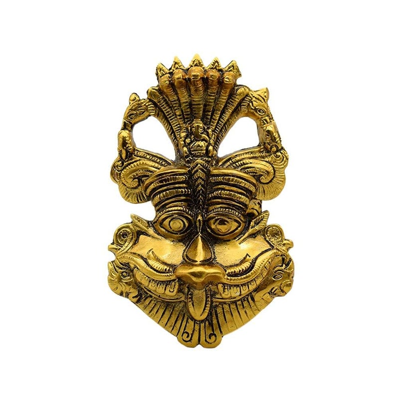 pmw Keerthi Mukha Kirtimukha Keerthimukhudu Idol Main Door Wall Hanging for Evil Protection Decorative Showpiece - Image 1