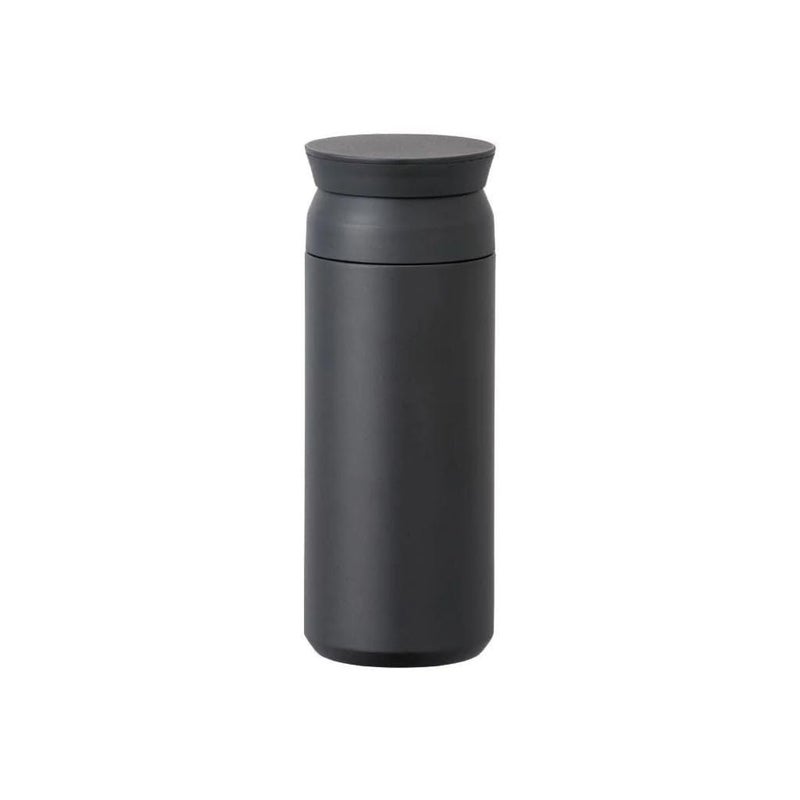 KINTO 20946 Travel Tumbler 169 fl oz 500 ml Black Double Wall Vacuum Construction Heat and Cold Retention - Image 1