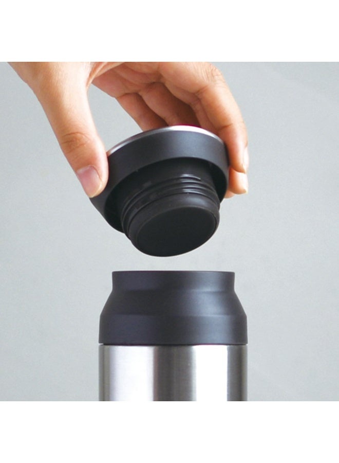 KINTO 20946 Travel Tumbler 169 fl oz 500 ml Black Double Wall Vacuum Construction Heat and Cold Retention - Image 3