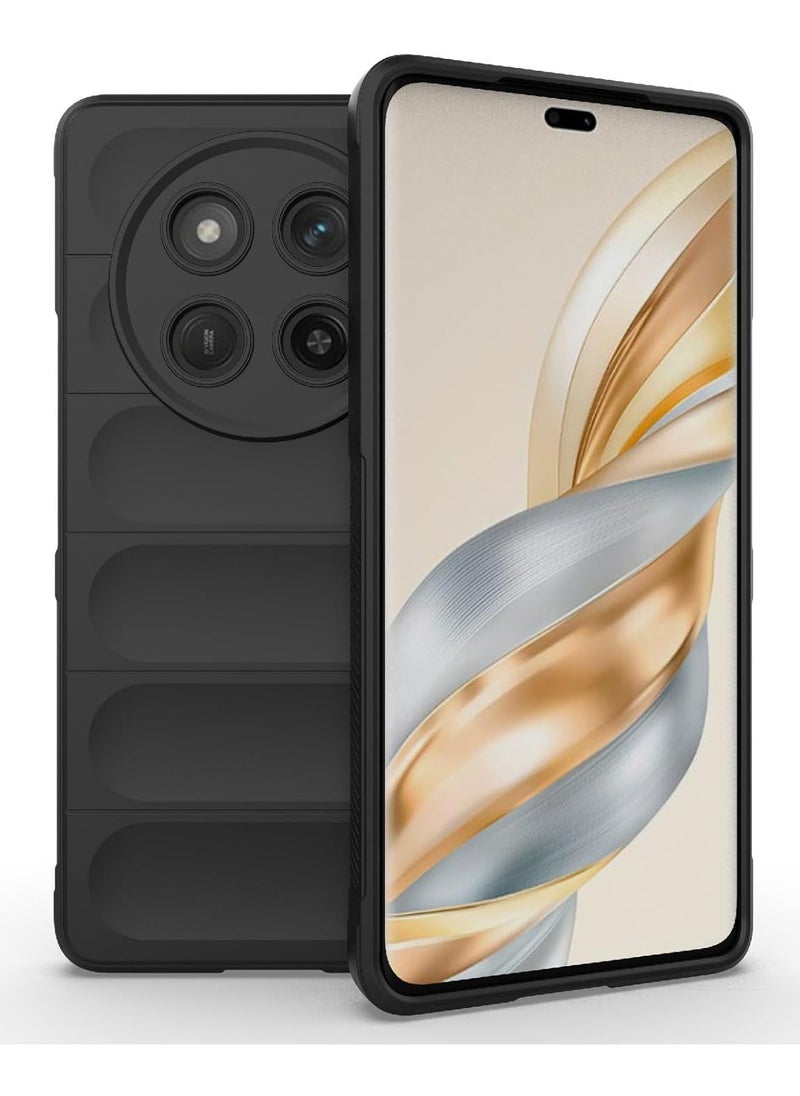 ماركة غير محددة - (honor x9c cover ) هونر اكس 9 سي جراب ماجيك شيلد مرن مضاد للصدمات وحماية كاملة مع حماية للكاميرا لهاتف اونر اكس 9 سي (honor x9c) - Image 1
