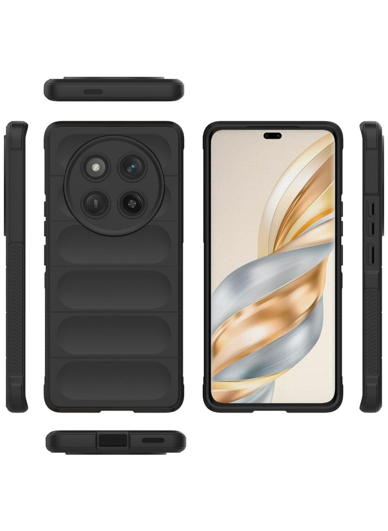 ماركة غير محددة - (honor x9c cover ) هونر اكس 9 سي جراب ماجيك شيلد مرن مضاد للصدمات وحماية كاملة مع حماية للكاميرا لهاتف اونر اكس 9 سي (honor x9c) - Image 1