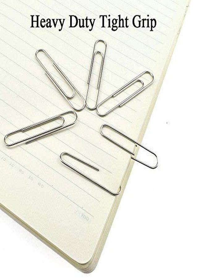 Tia Crafts Paper Clips, Metal Gem Clips, Metal Steel U Clips, for Holding Loose Papers, Office Stationery (200 Piece) - Image 4