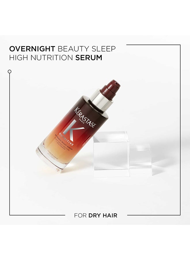 KERASTASE Nutritive 8H Magic Night Serum For Dry Hair 90Ml  - Image 4