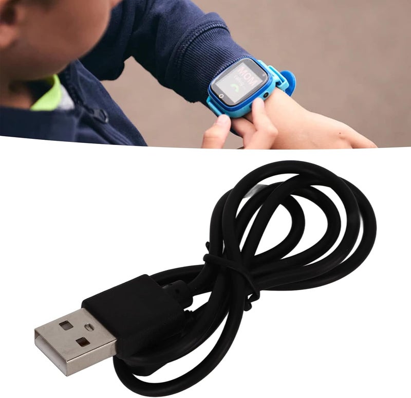 شاحن ساعة ذكية VGEBY، شاحن ساعة ذكية مغناطيسي محمول عالمي ثنائي الأطراف مع منفذ شحن USB (2.8-9 مم) - Image 1