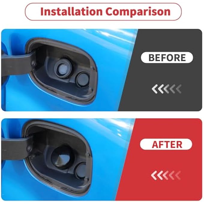 rayihni Linskip Motors Capless Fuel Cap Compatible with 20212024 2025 Ford BroncoF150SuburbanTahoe  20192024 2025 Chevy Silverado 1500 Gas Cap Dust Cover for Capless Fuel System Accessories - Image 3