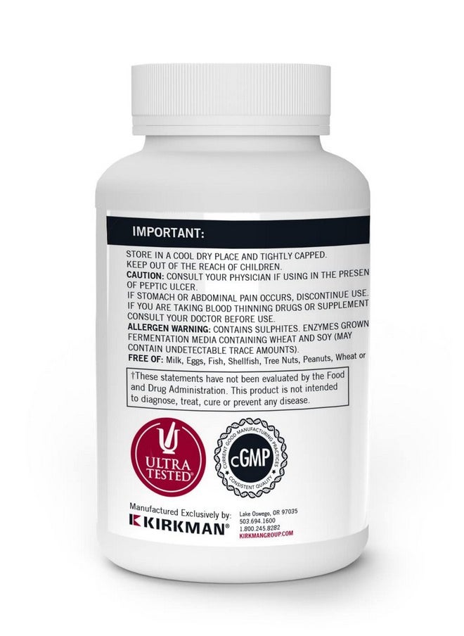 Kirkman - Kirkman - Biofilm Defense - 60 Capsules - Aids Gut & Digestive Health - Immune Support - Hypoallergenic - Image 1
