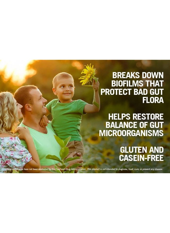 Kirkman - Kirkman - Biofilm Defense - 60 Capsules - Aids Gut & Digestive Health - Immune Support - Hypoallergenic - Image 1