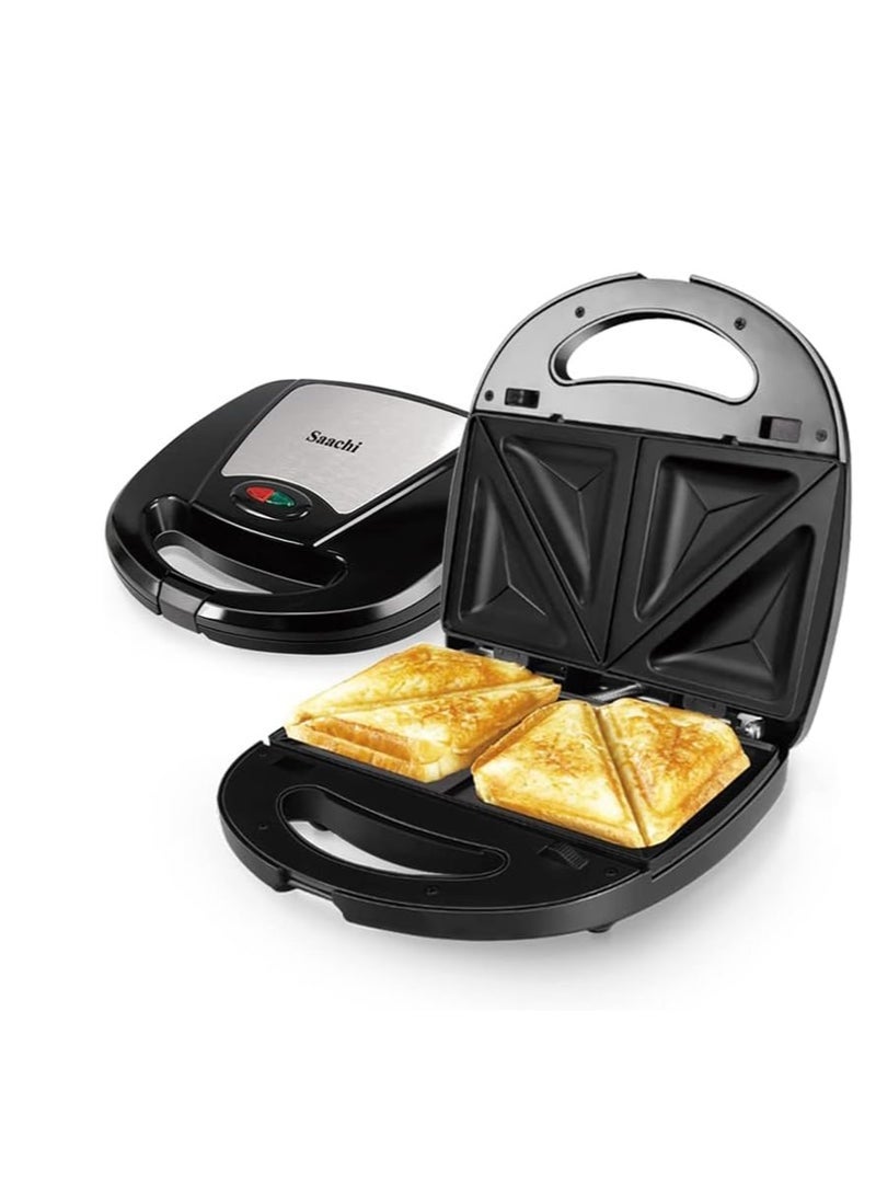 Sachi Electric Samosa Maker with Automatic Thermostat Control – Non-Stick Triangular Plate Design, Even Heating for Crispy Samosas, Fast Cooking Appliance with Heat Indicator, Cool-Touch Handle, Compact and Easy-to-Clean – Ideal for Home Kitchens and Snack Prep - Image 3