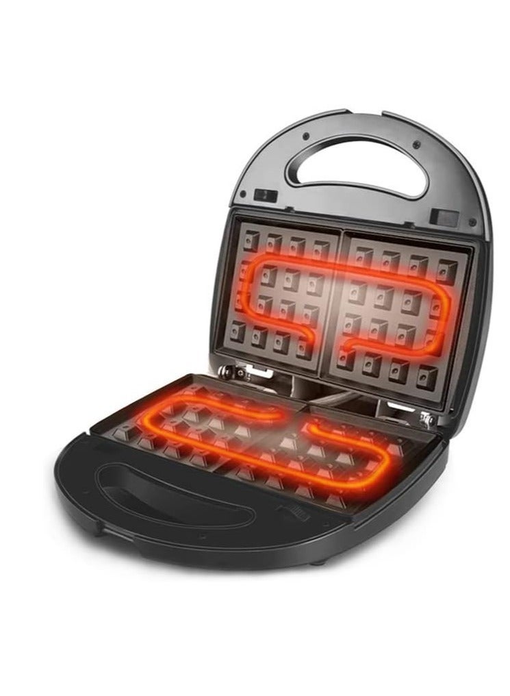 Sachi Electric Samosa Maker with Automatic Thermostat Control – Non-Stick Triangular Plate Design, Even Heating for Crispy Samosas, Fast Cooking Appliance with Heat Indicator, Cool-Touch Handle, Compact and Easy-to-Clean – Ideal for Home Kitchens and Snack Prep - Image 2