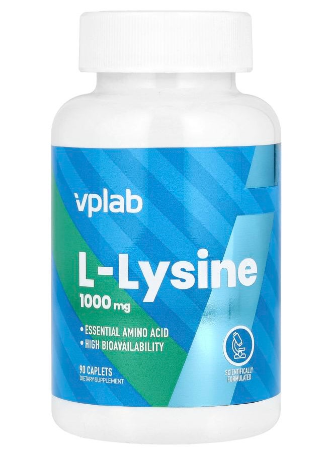 vplab L-Lysine 1000 mg 90 Caplets 