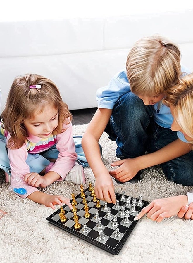 UB Folding Magnetic Chess Game – Compact Travel Set for Schools, Offices, and Home Play - Image 5