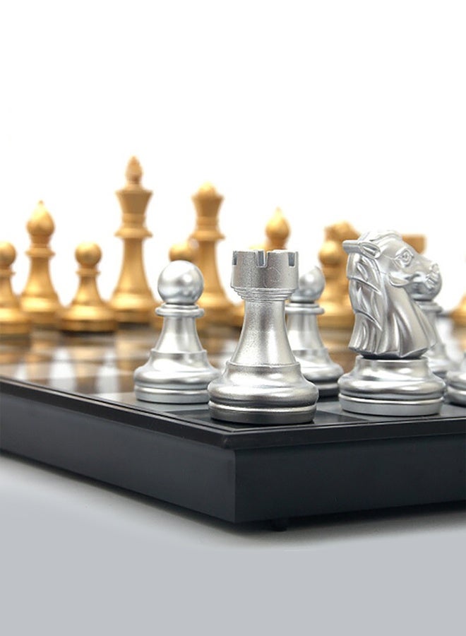 UB Folding Magnetic Chess Game – Compact Travel Set for Schools, Offices, and Home Play - Image 3