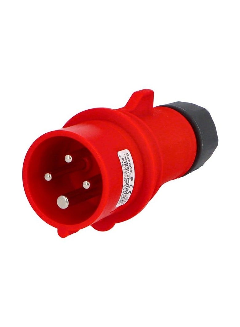Famatel Mobile Industrial Plug 230V 3P+E IP54 Screw Terminal (Amp - 16A / 32A )