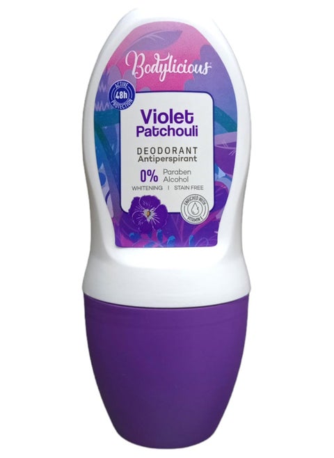 Bodylicious Violet Patchouli Antiperspirant Deodorant 50ml
