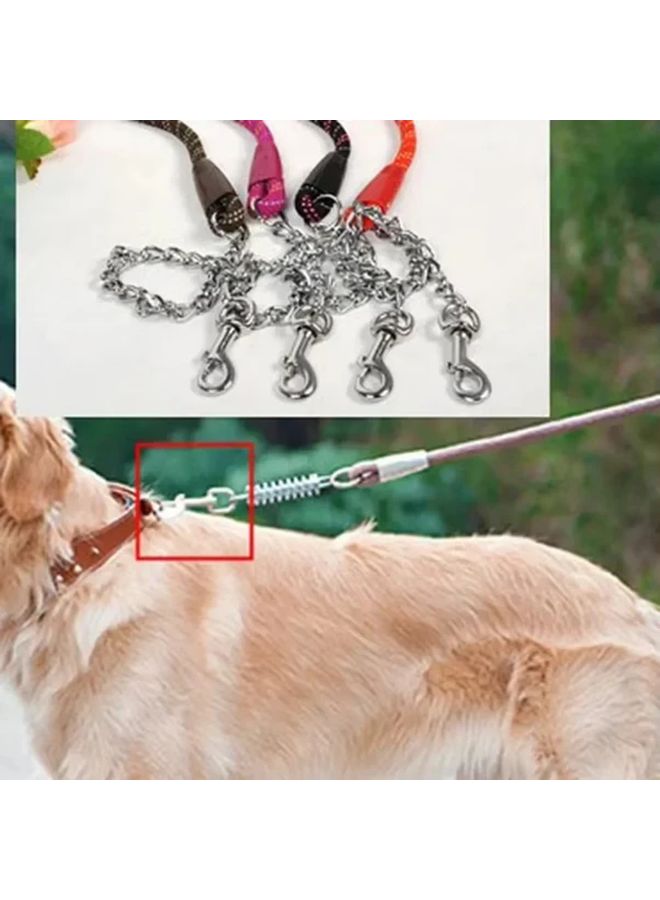 316 Stainless Steel Swivel Eye Bolt Spring Snap Hook 100mm Marine Grade D Ring - Image 3