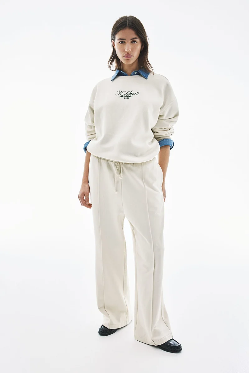 H&M Crease-leg joggers