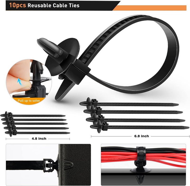 GOOACC 680Pcs Car Push Retainer Clips & Auto Fasteners Assortment - Image 5