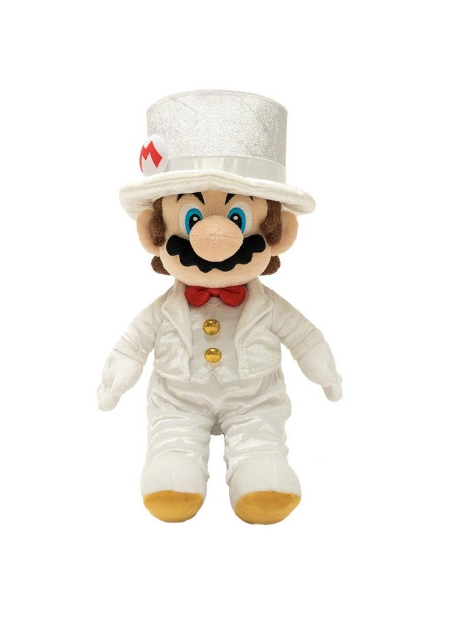 Little Buddy 1691 Super Mario Odyssey: Mario Groom (Wedding Style) Plush, 14"