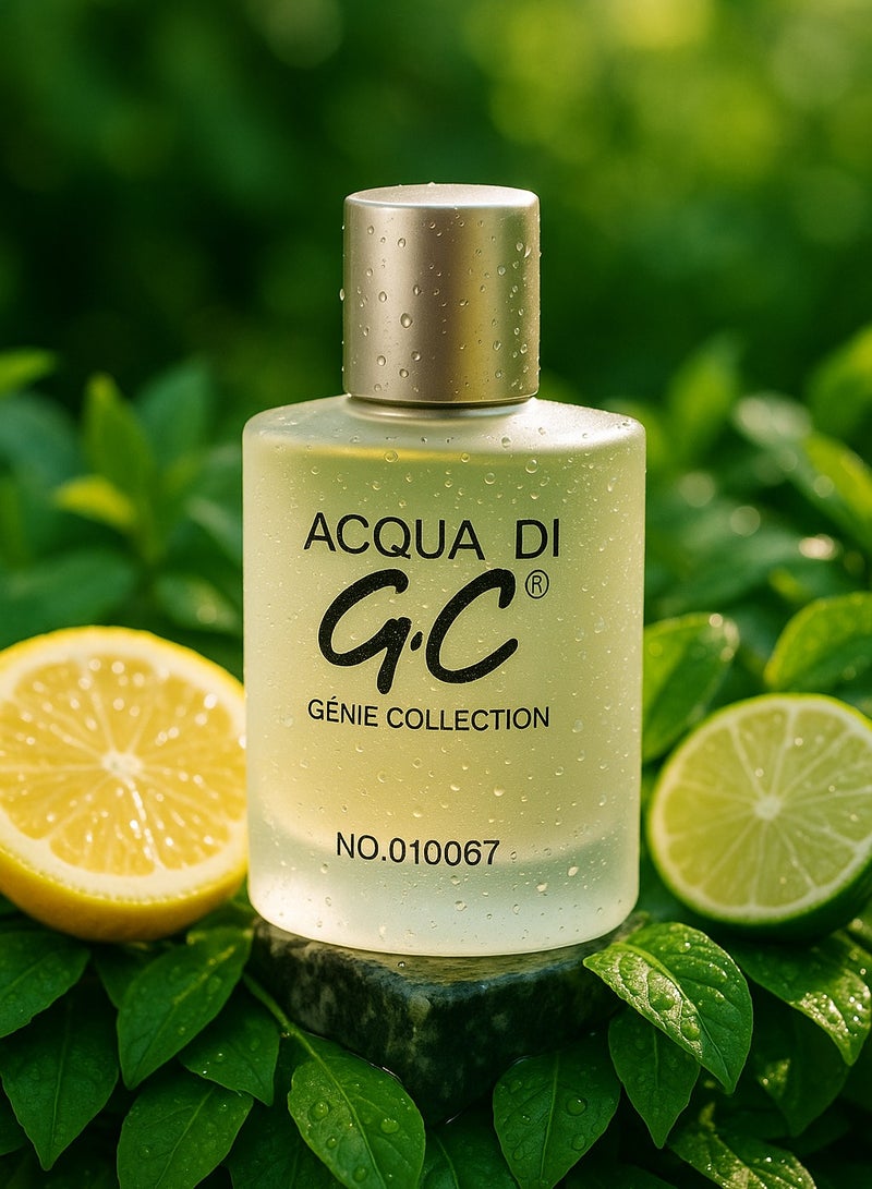 Genie Collection Aqua Di Code 0067 EDP | Long Lasting Men’s Perfume by Genie Collection | Aromatic, Woody & Fresh Scent 25ml  - Image 5