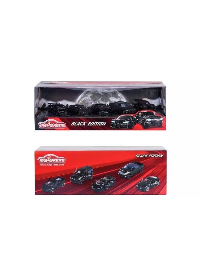 Majorette Majorette Black Series 2.0 Super Cars Gift Box (Set of 5, 1:64)  - Image 1