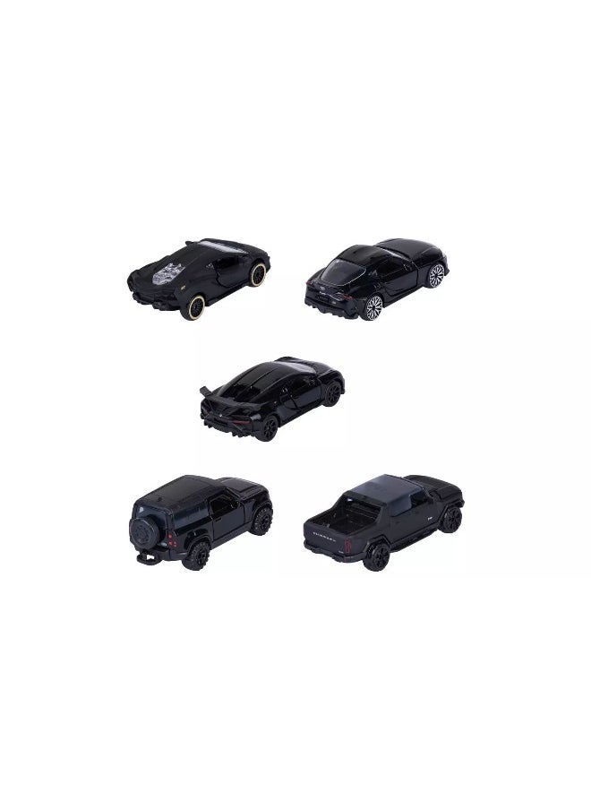 Majorette Majorette Black Series 2.0 Super Cars Gift Box (Set of 5, 1:64)  - Image 3