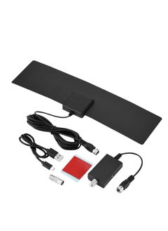 Ultra-thin Indoor High Gain Digital HD TV Antenna with Amplifier