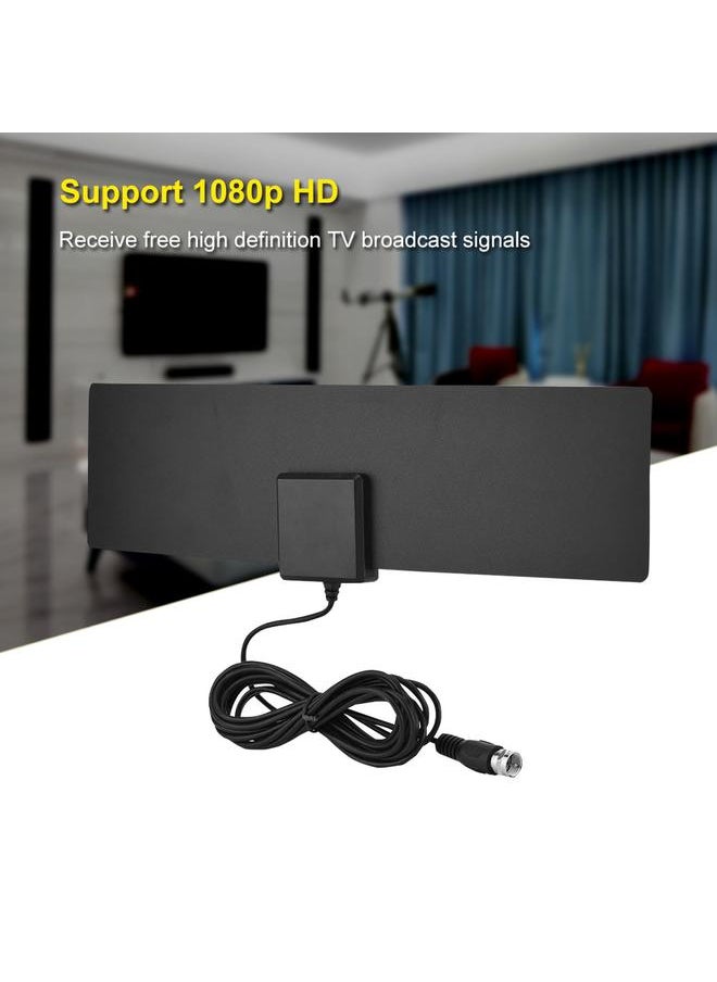 Thoraya - Ultra-thin Indoor High Gain Digital HD TV Antenna with Amplifier - Image 1