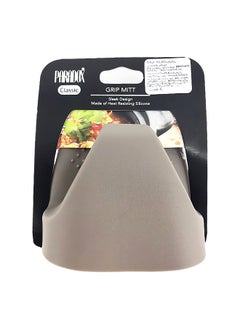 PARFAIT Paradox Classic Sleek Design Heat Resistant Silicone Grip Oven Mitt Grey 10 x 11 x 8.5 cm HB6204CC  - Image 1