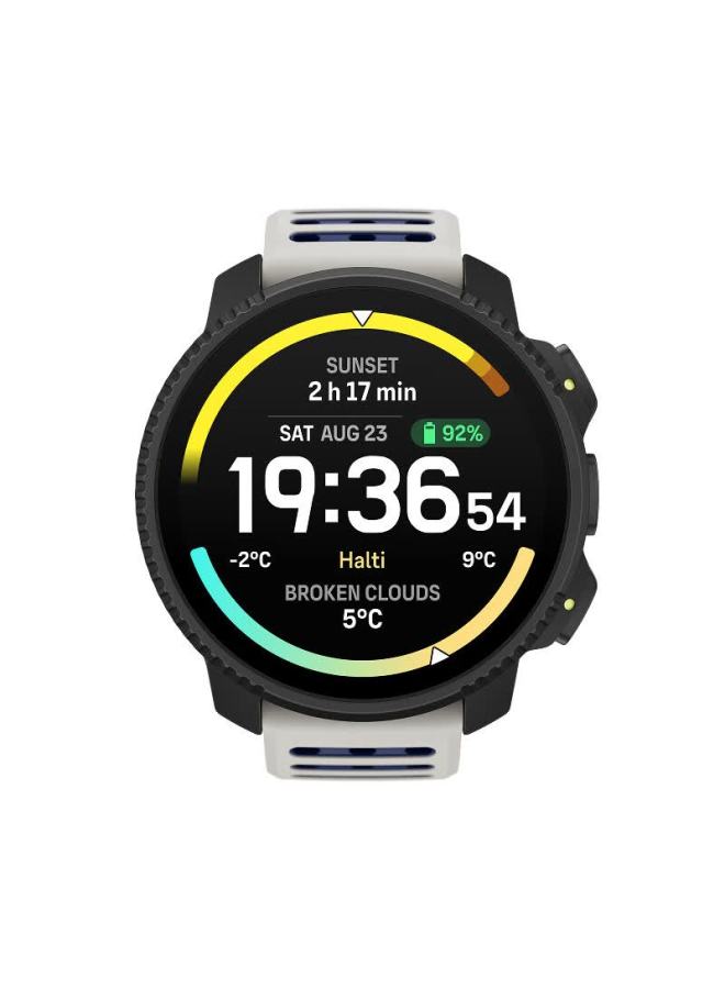 Suunto Vertical 2 Outdoor Adventure Flagship Watch Mountaineering Gps Heart Rate Blood Oxygen Sports Watch Snow White