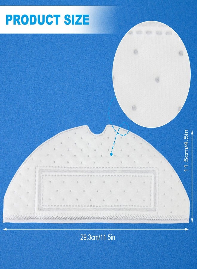Pilipane 20Pcs Mop Cloth Pad for ro2borock S7, T7S, T7 SPlus, ro2borock dispo Mop Pads Replacement Mopping Cloths Pads, Hard Floor Cloth Expert Wet Replacement Microfiber Soft Pad, ro2borock S7 Mop Pad - Image 5