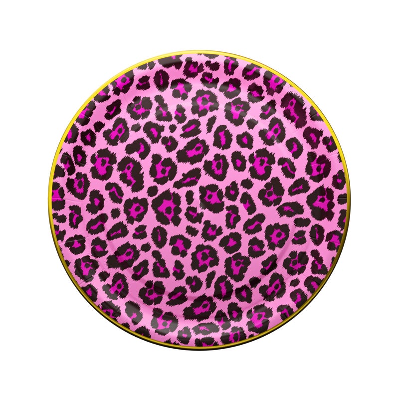 Blue Orchards Pink Leopard Deluxe Party Supplies Pack (124 Pieces For 16 Guests) - Cheetah Party Decorations  Two Wild Birthday For Girls - Blue Orchards - Image 5