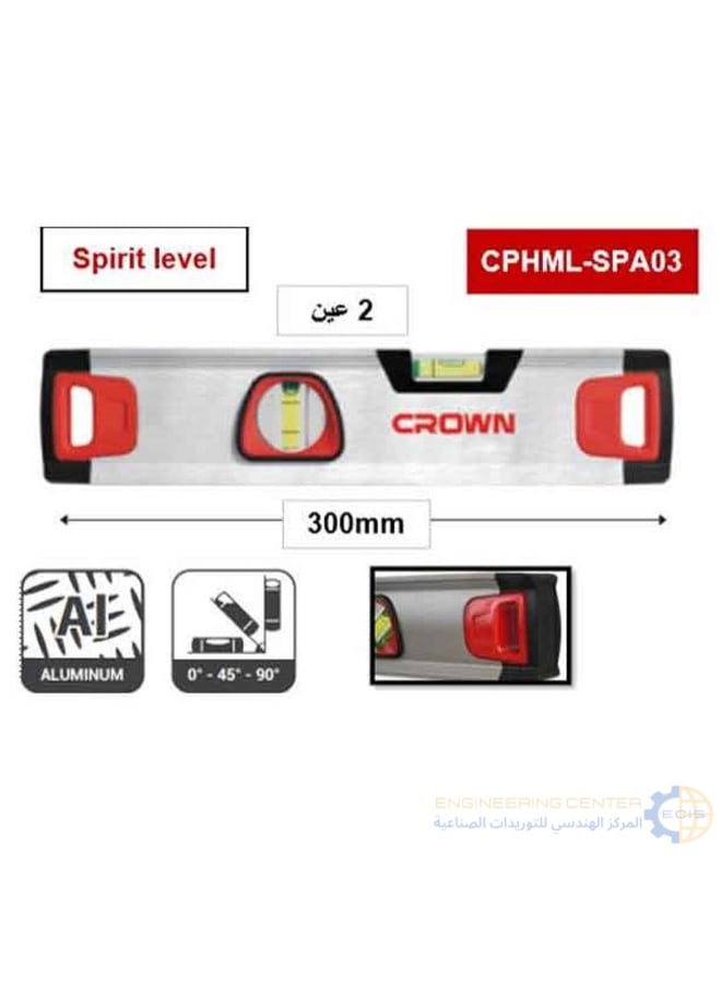Crown Crown CPHML-SPA03 30cm 2-hole water level