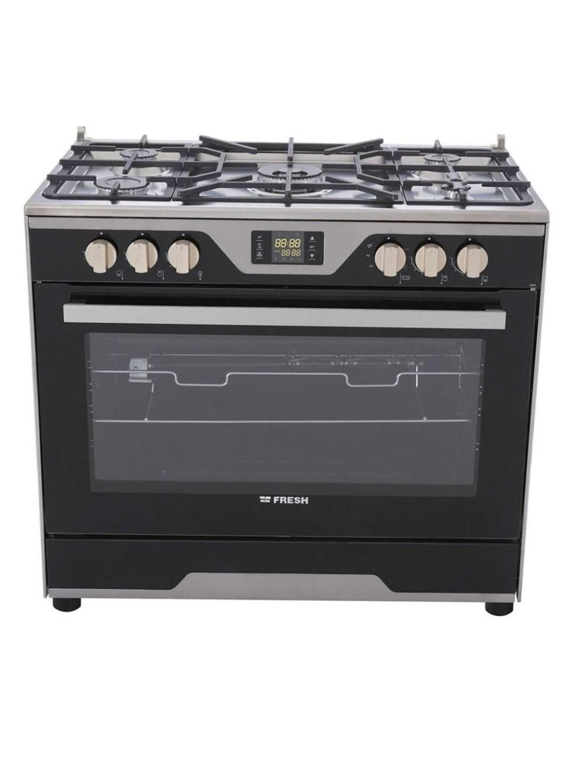 Modena Freestanding Cooker, 5 Burners, Black - 15376 - pzsku/Z0A983BD6CAE1E0F43466Z/45/_/1702906763/9b259c1e-e5f8-419a-aa81-3de17db7d4c9