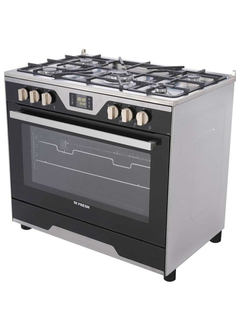 Modena Freestanding Cooker, 5 Burners, Black - 15376 - pzsku/Z0A983BD6CAE1E0F43466Z/45/_/1702906766/0c668888-de97-4bac-83a8-6c4fcd4bbc0c