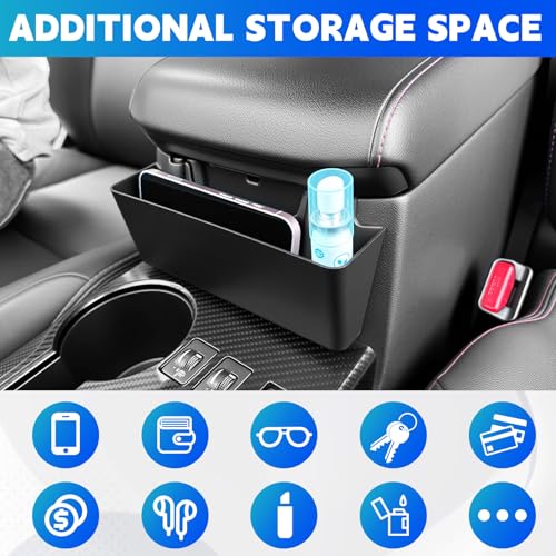 Titibett Center Console Organizer Tray Fits for 2010-2024 Toyota 4Runner Armrest Hanging Storage Box Compatible with 4Runner Interior Accessories (Console Hanging) - Image 4
