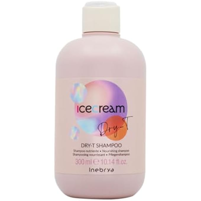 Inebrya ICE CREAM DRY-T SHAMPOO - NOURISHING SHAMPOO 300ML - Image 1