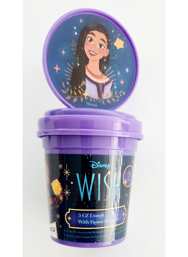 Disney Wish 3OZ Dough with Figure Stamper - Image 1