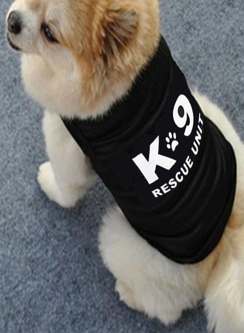GGOOT Puppy Vest Shirts Sleeveless - Dog Shirts Pet Clothes - Soft Breathable Pet T-Shirt Puppy Clothes Cat Tee Stretchy Pet Shirts for Small Medium Dogs and Cat - Image 3