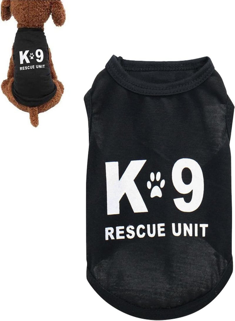 GGOOT Puppy Vest Shirts Sleeveless - Dog Shirts Pet Clothes - Soft Breathable Pet T-Shirt Puppy Clothes Cat Tee Stretchy Pet Shirts for Small Medium Dogs and Cat - Image 1