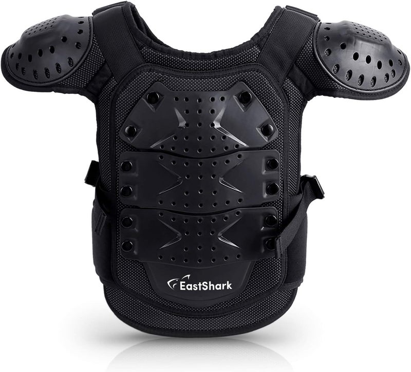 TEAYIR Seahouse Kids Dirt Chest Spine Protector Body Protective Vest Gear for Bike Motocross Snowboarding Skiing (S for Height 39"-45") - Image 5