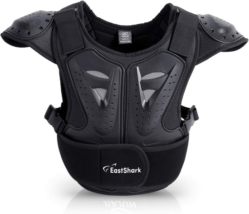 TEAYIR Seahouse Kids Dirt Chest Spine Protector Body Protective Vest Gear for Bike Motocross Snowboarding Skiing (S for Height 39"-45") - Image 4
