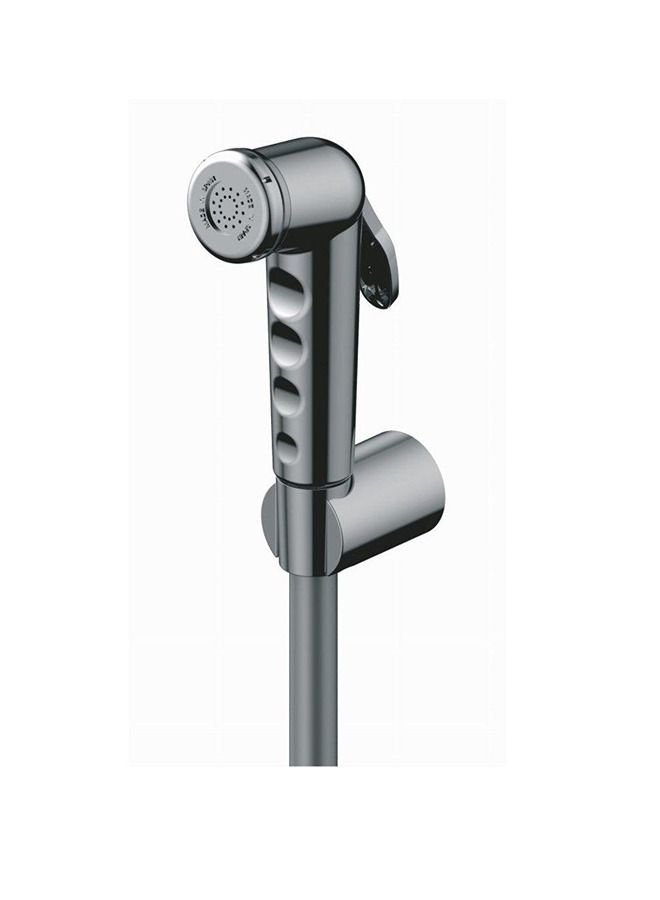 Idrospania Anti Twist Hand Shower Shattaf 80 mm with PVC Hose 120 cm Chrome