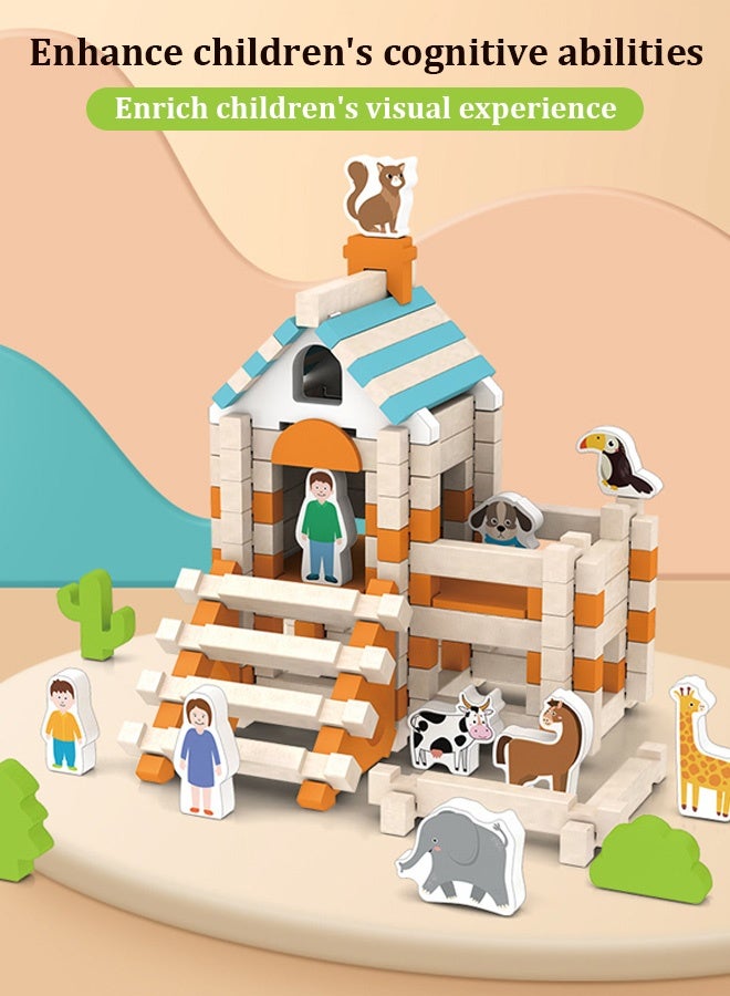 Children's educational toys, building blocks and jigsaw puzzles toys, promoting the development of children's left and right brain functions(Multi-Shape Educational Toy)  - Image 1