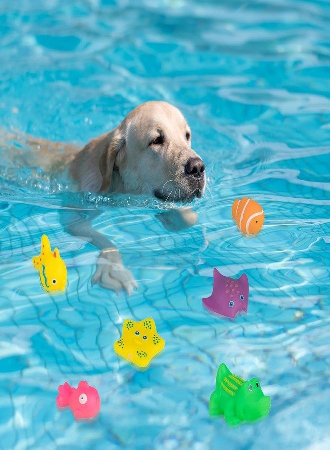 Dwuww 6 Pcs Pool Cat Interactive, Cat Floating Water, Pool, Pet Kitten Swimming Bathing Fish,Interactive for Indoor, Bath,Sensory, for Endless Self Play - Image 3