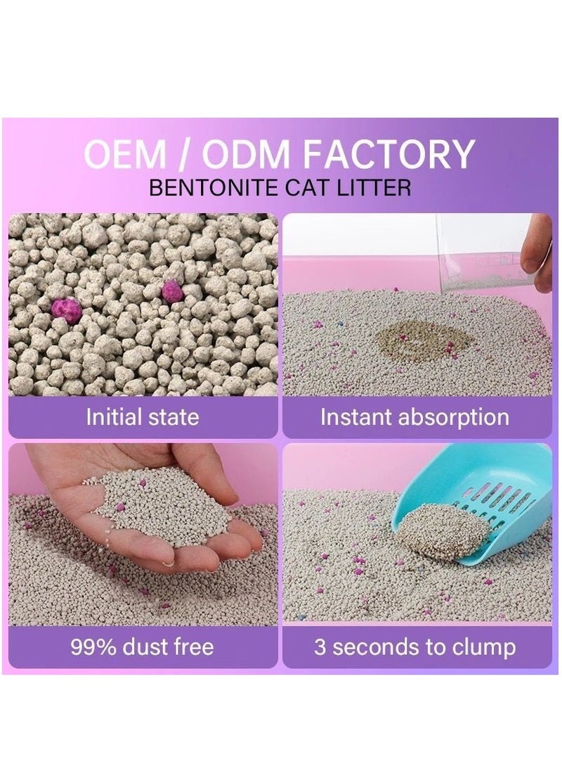 ABC - Lavender Cat Litter 5L High clumping and hypoallergenic - Image 1